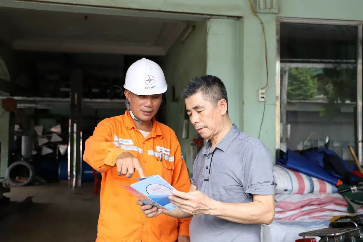 Tuyên truyền doanh nghiệp tiết kiệm điện ở Vĩnh PHúc