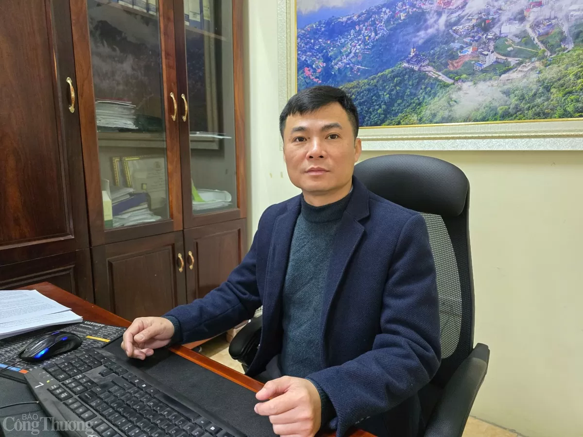 Ông Vũ Vĩnh Hà - Trưởng phòng Quản lý Năng lượng, Sở Công thương tỉnh Vĩnh Phúc. Ảnh: Thu Hường