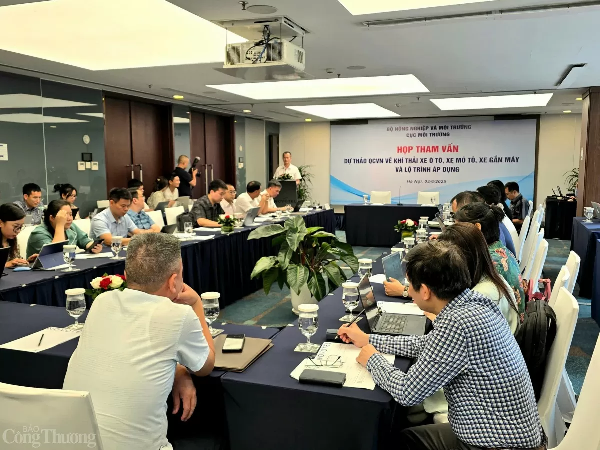 Đề xuất từ 1/1/2026 áp dụng tiêu chuẩn khí thải ô tô