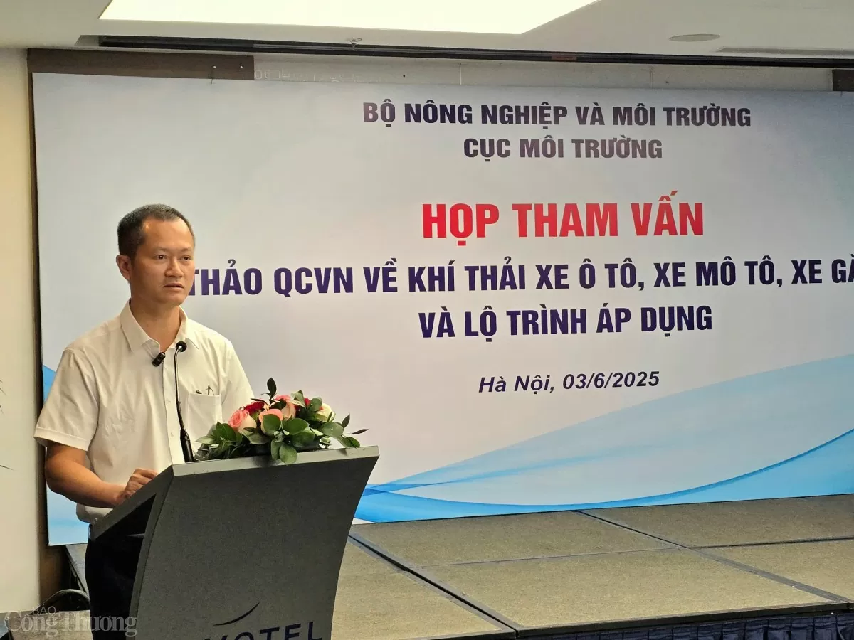 Ông Lê Hoài Nam – Phó Cục trưởng Cục Môi trường Bộ Nông nghiệp và Môi trường