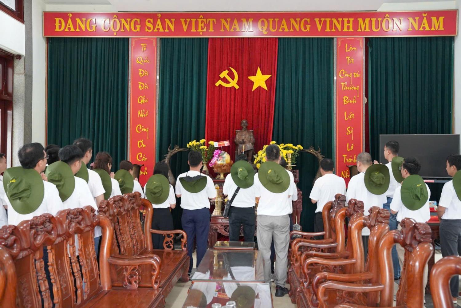 PVPGB: Hành trình về nguồn tri ân dọc các