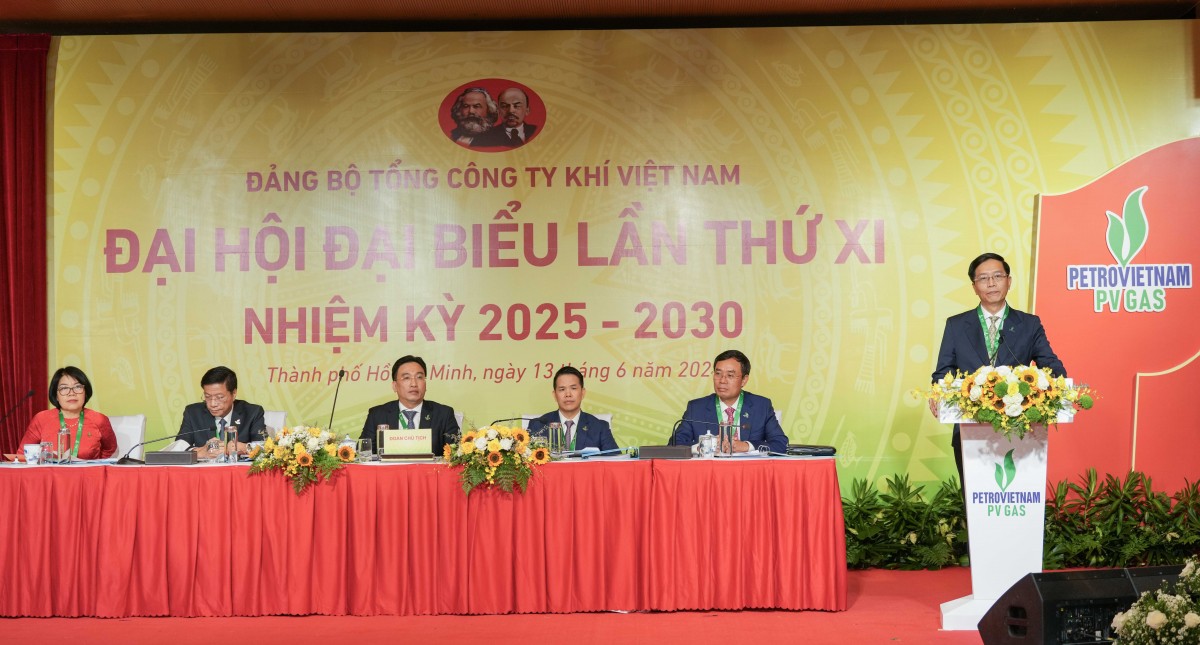 Đại hội Đại biểu Đảng bộ PV GAS lần thứ XI (nhiệm kỳ 2025-2030)