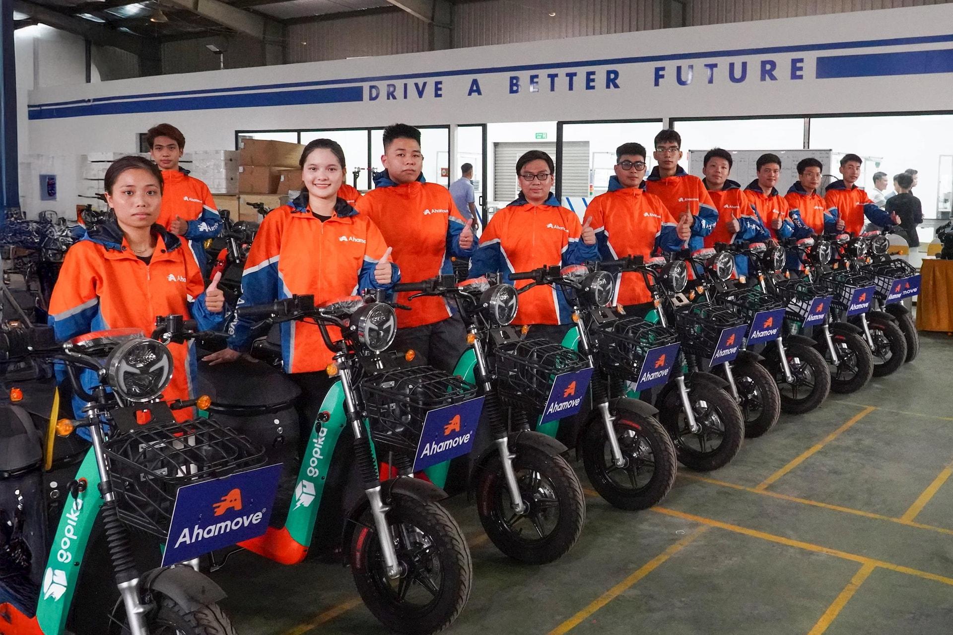 Ahamove triển khai sử dụng 1.000 xe điện Selex Motors- Ảnh 1.