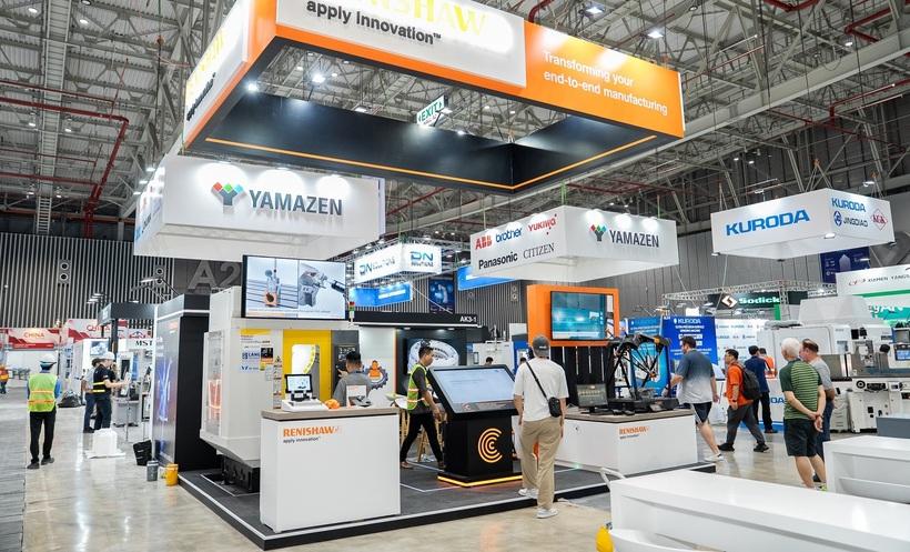 MTA Vietnam 2025 quy tụ hơn 429 doanh nghiệp trưng bày đến từ 21 quốc gia và vùng lãnh thổ, trải rộng trên diện tích 13.200m2