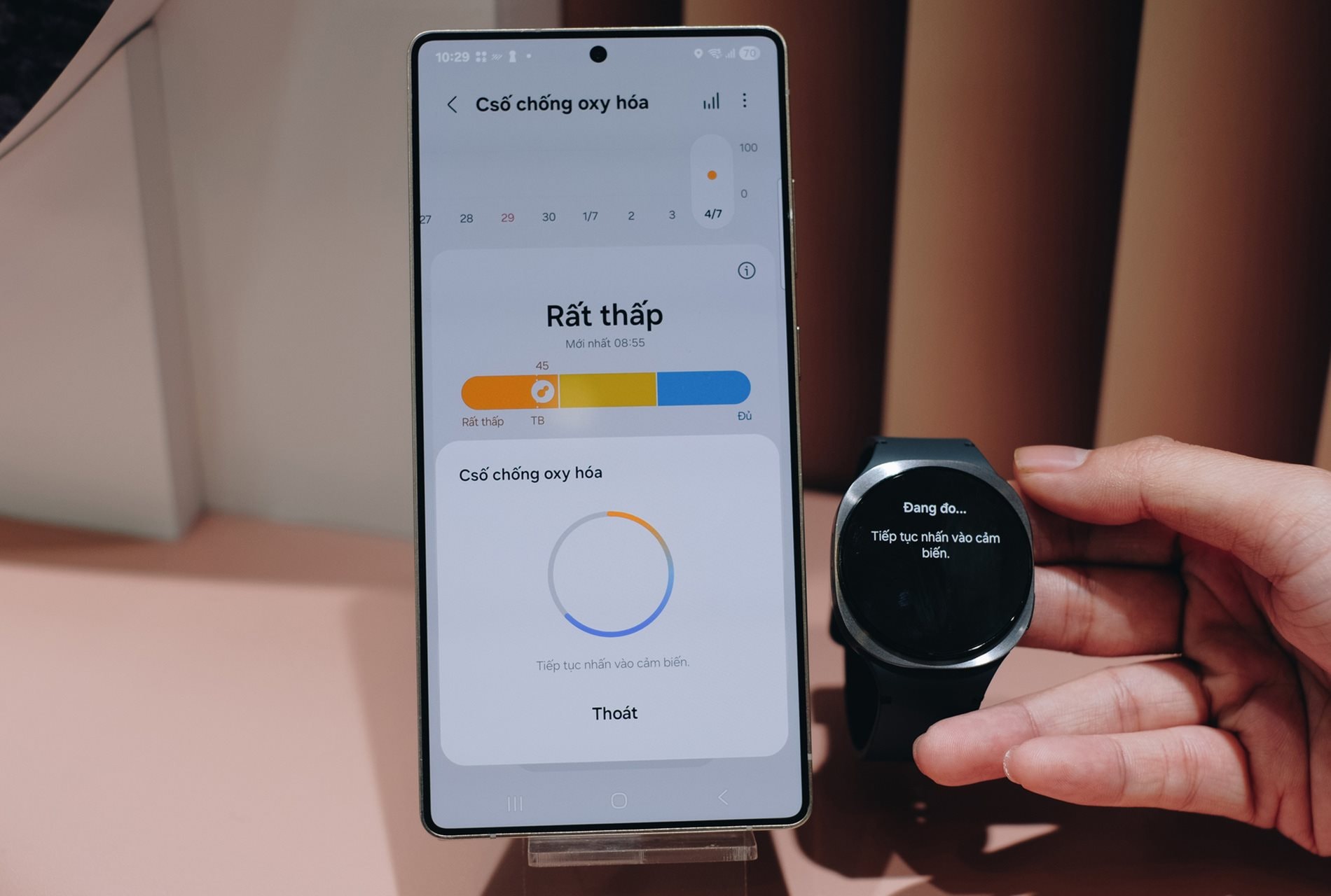 Galaxy Watch8 Series ra mắt tại Galaxy Unpacked với 4 tính năng đáng thử: Đo sức ép mạch máu, chỉ số chống oxy hóa, huấn luyện giấc ngủ và chạy bộ- Ảnh 4. Galaxy Watch8 Series ra mắt tại Galaxy Unpacked với 4 tính năng đáng thử: Đo sức ép mạch máu, chỉ số chống oxy hóa, huấn luyện giấc ngủ và chạy bộ- Ảnh 4.