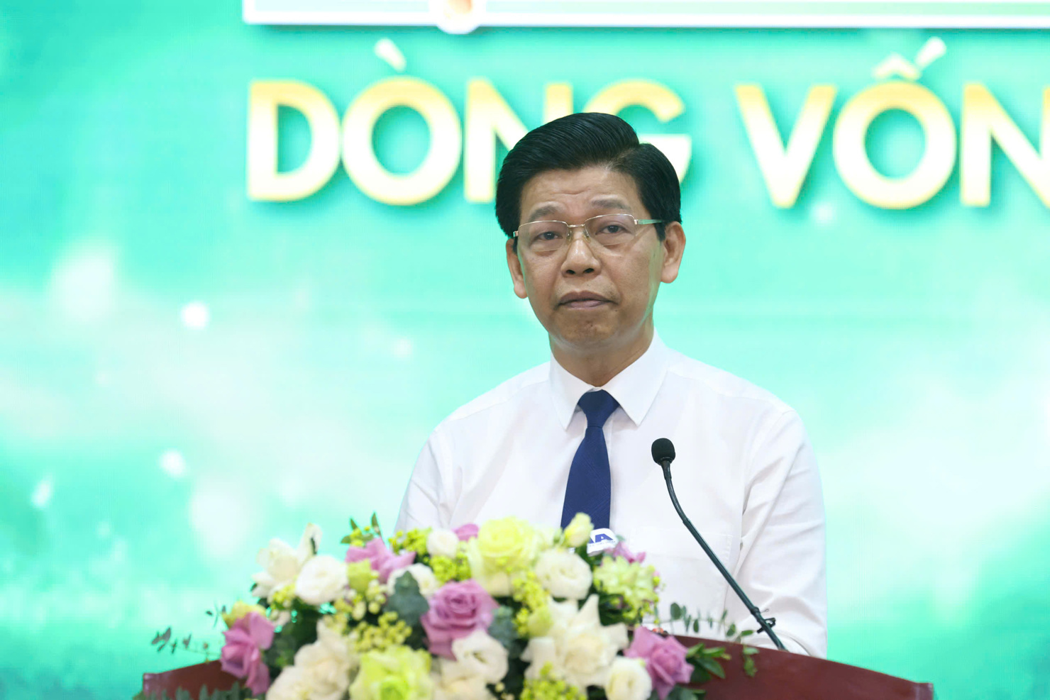 Tổng Bi&ecirc;n tập B&aacute;o T&agrave;i ch&iacute;nh - Đầu tư Phạm Văn Ho&agrave;nh ph&aacute;t biểu tại Hội thảo.