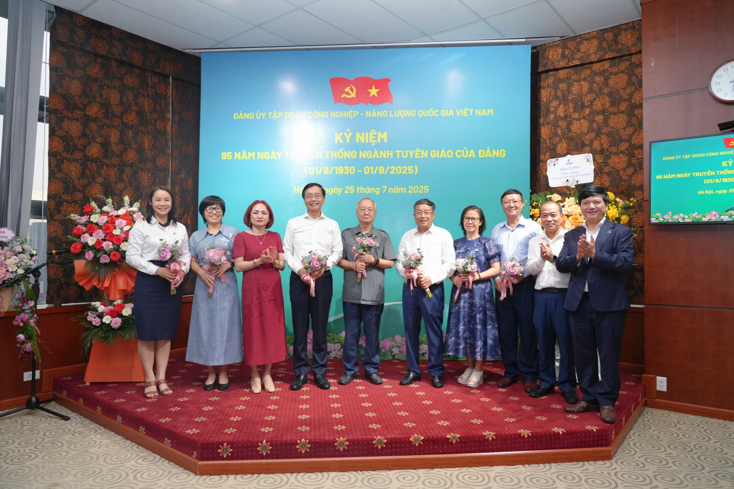 Petrovietnam tổ chức gặp mặt kỷ niệm 95 năm Ngày truyền thống ngành Tuyên giáo của Đảng