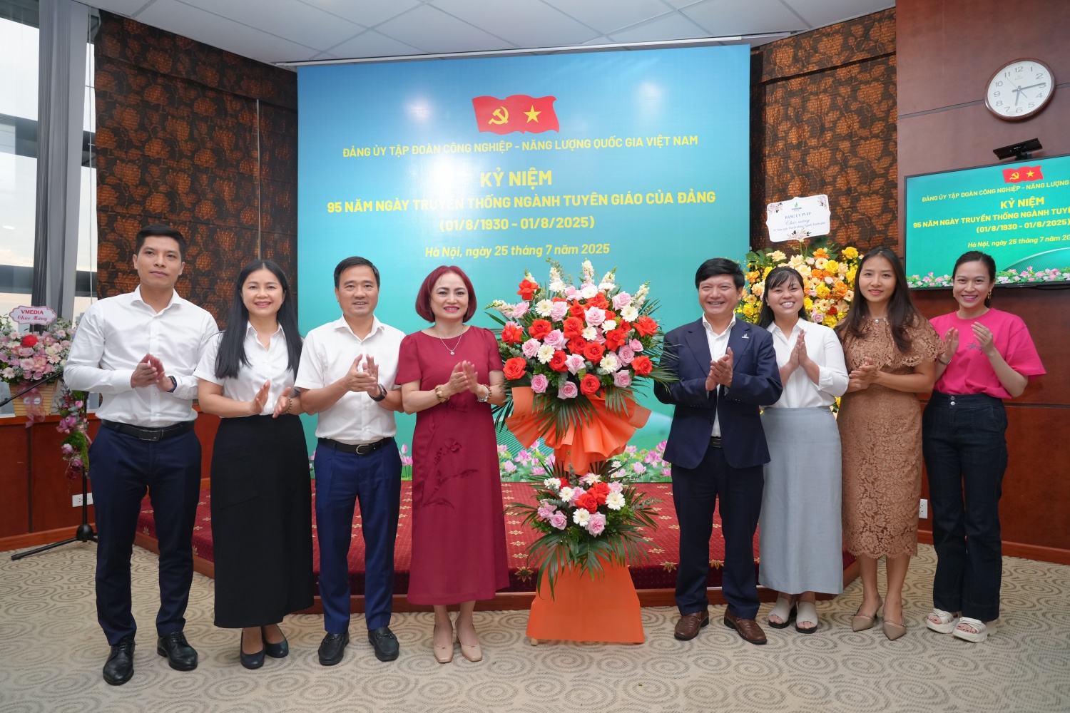 Petrovietnam tổ chức gặp mặt kỷ niệm 95 năm Ngày truyền thống ngành Tuyên giáo của Đảng