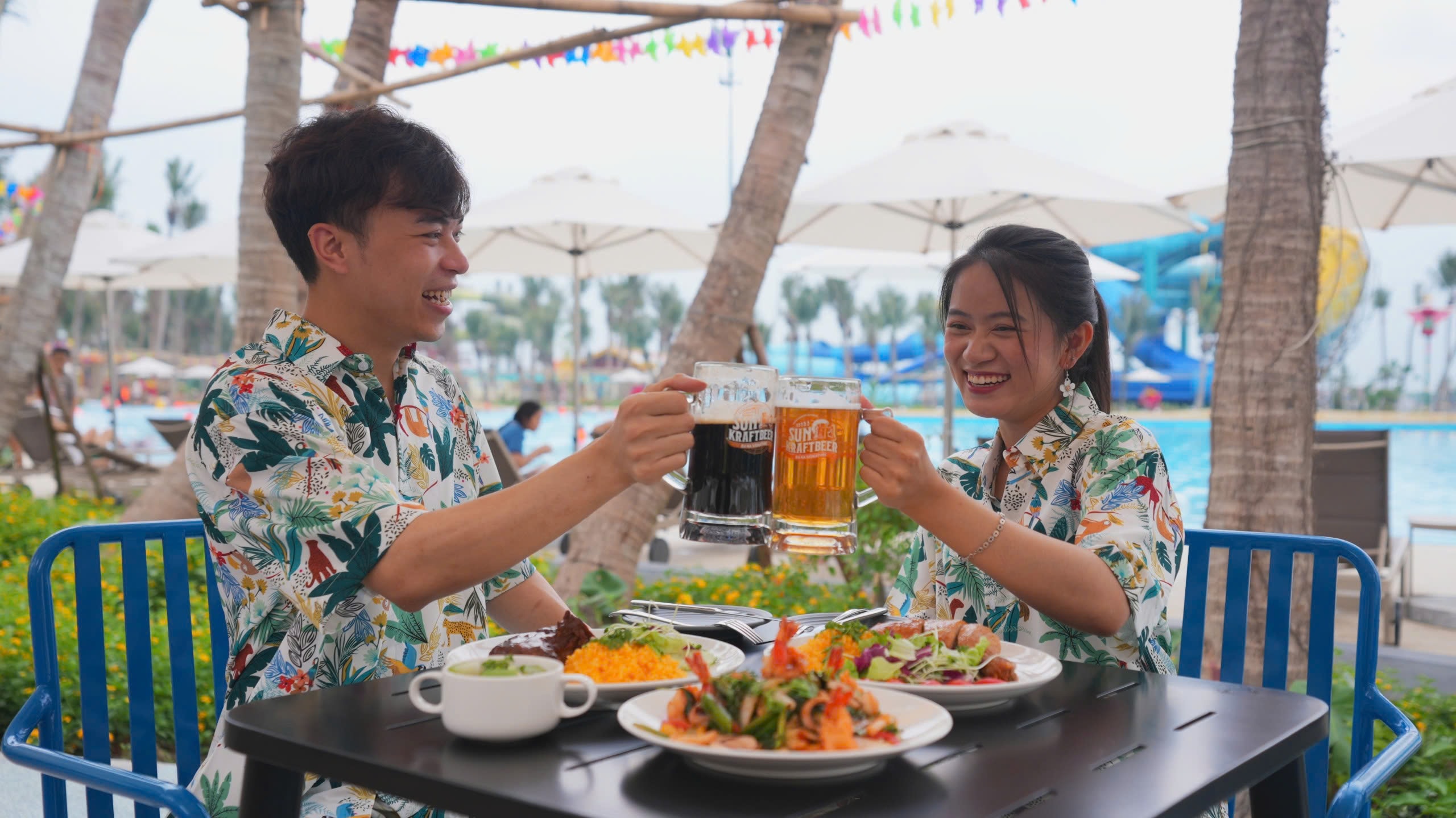 Ẩm thực tại Sun world Ha Nam