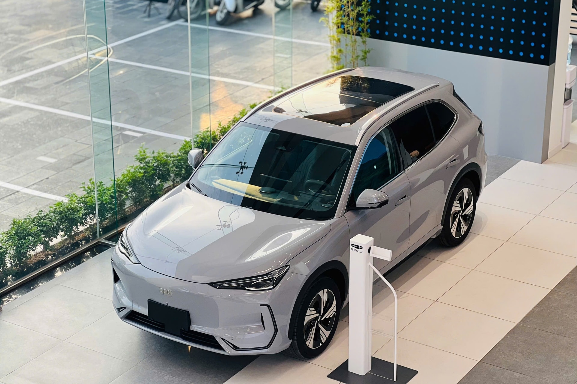 EX5 là mẫu xe thuần điện đầu tiên của Geely tại thị trường ô tô Việt Nam - Ảnh: Tasco