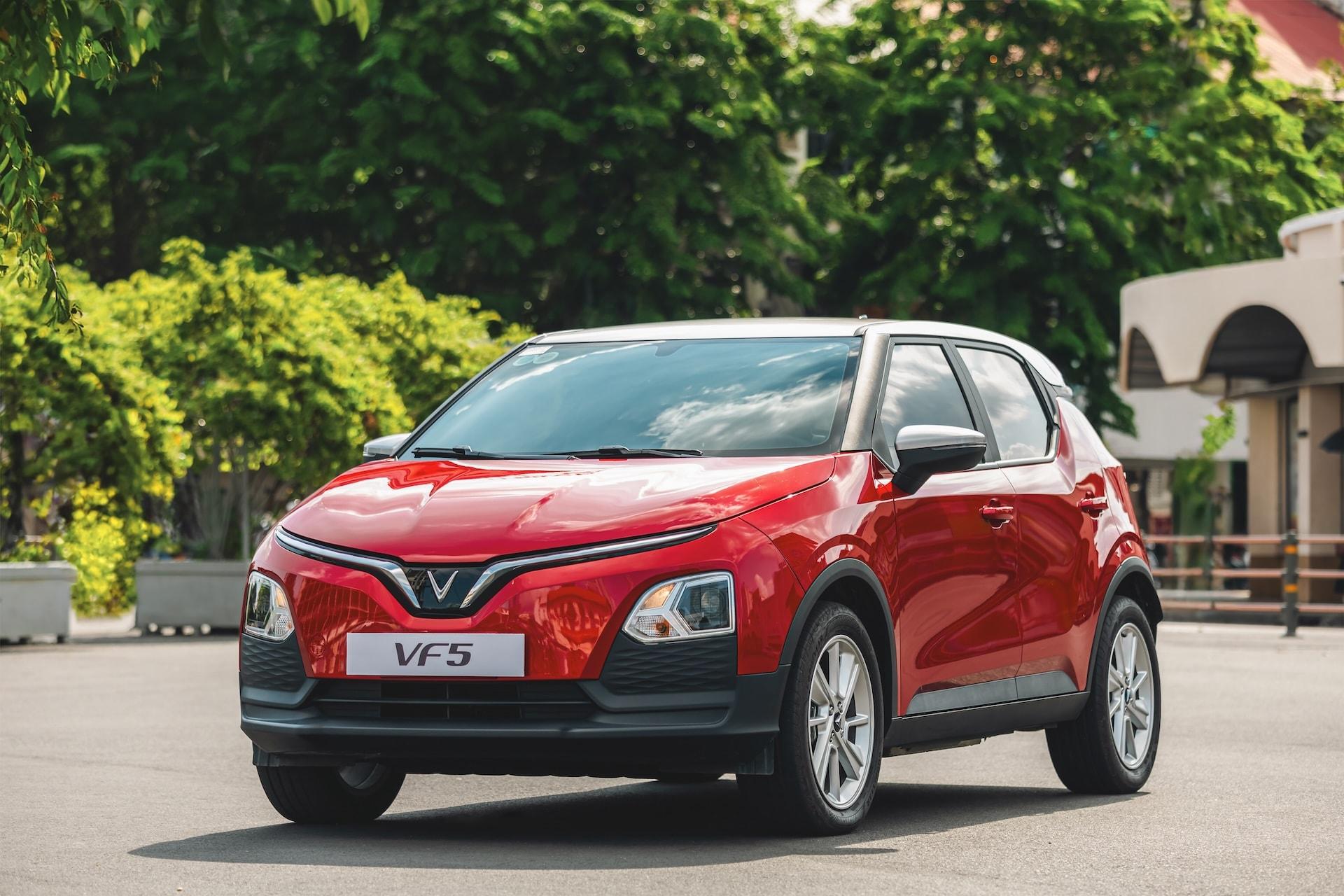 Mẫu ô tô thuần điện VinFast VF 5 - Ảnh: VF