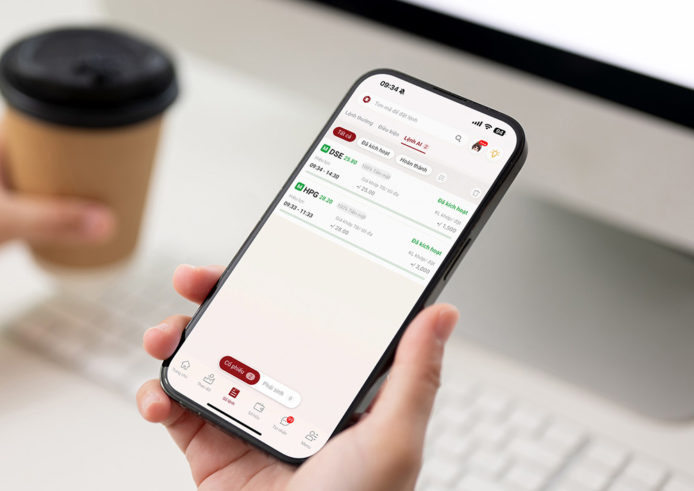 Lệnh AI gi&uacute;p tối ưu gi&aacute; khớp lệnh v&agrave; giải ph&oacute;ng nh&agrave; đầu tư khỏi &aacute;p lực phải li&ecirc;n tục theo d&otilde;i thị trường.