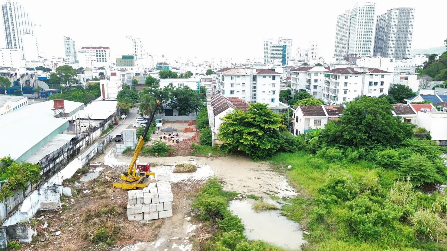 Một dự &aacute;n đang triển khai ở Kh&aacute;nh H&ograve;a. Ảnh: CT