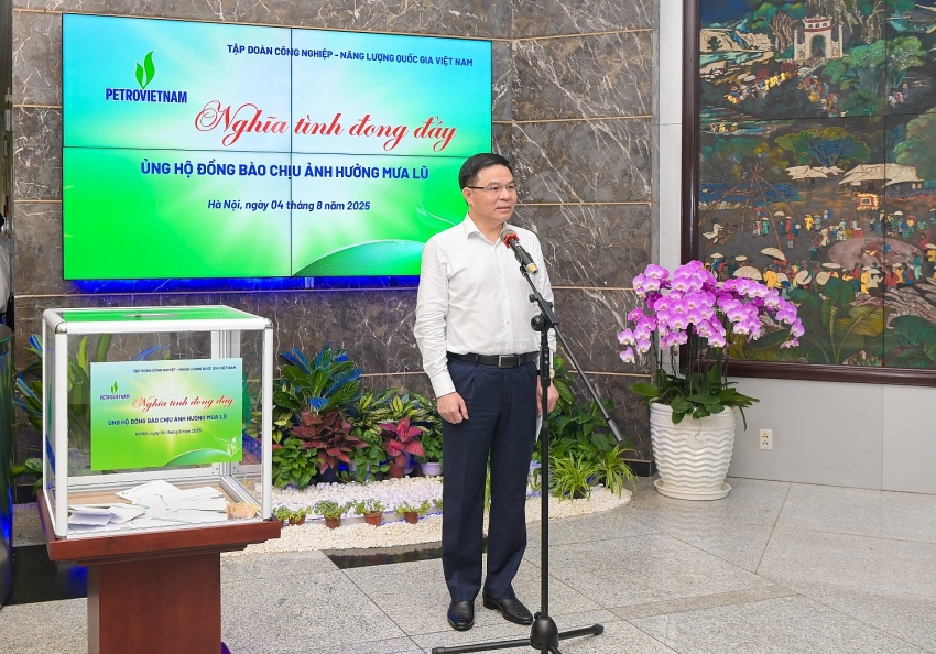 Toàn Petrovietnam lan tỏa yêu thương, sẻ chia cùng đồng bào vùng lũ các tỉnh phía Bắc