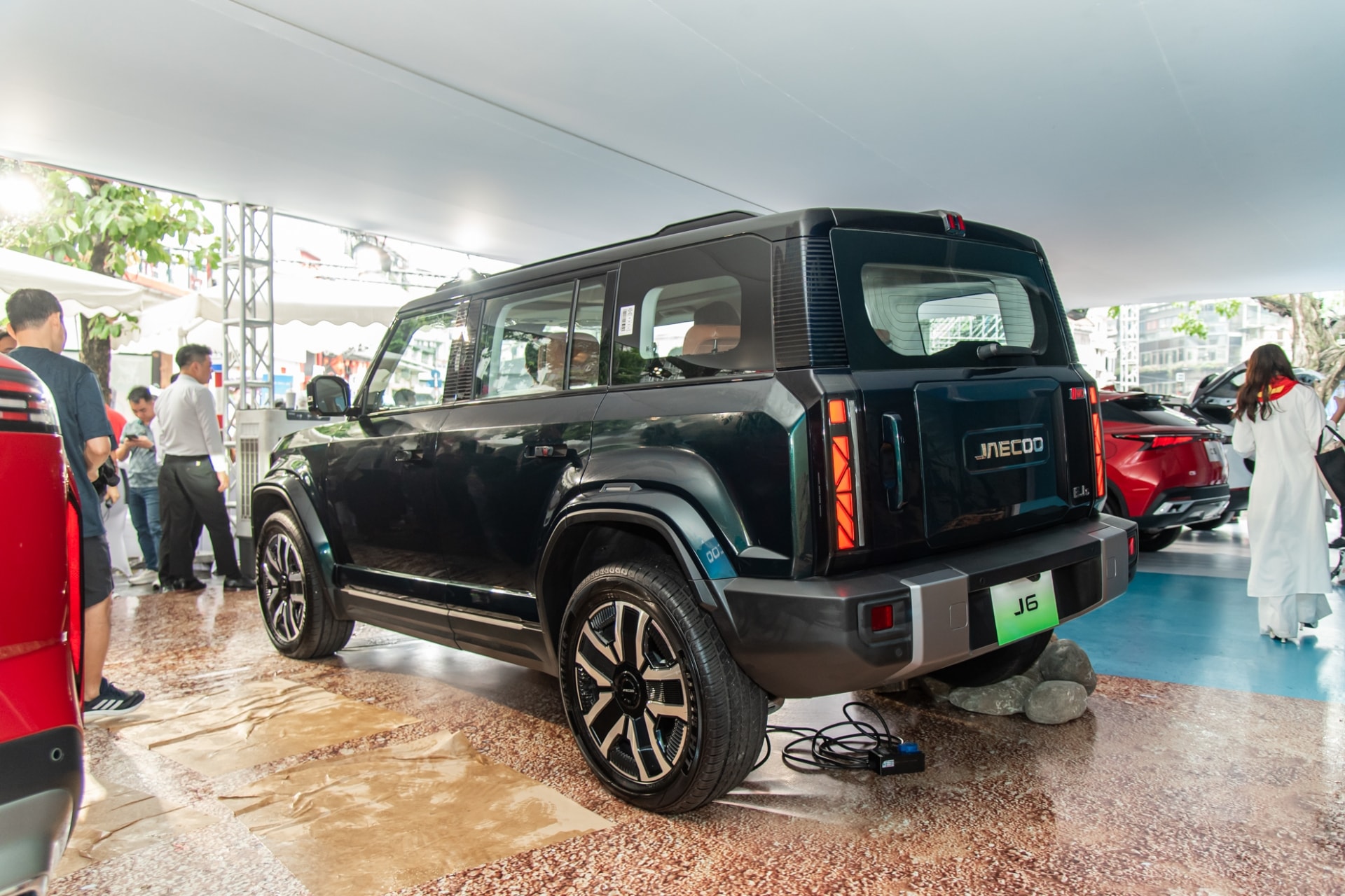 Mẫu xe sở hữu ngoại hình đậm chất off-road.