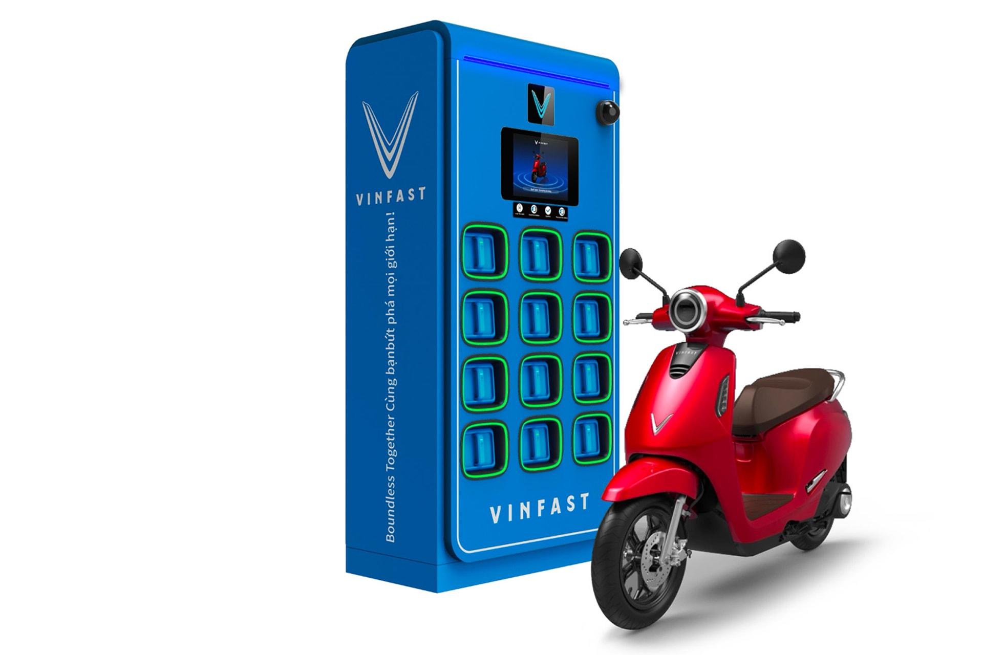 Với 150.000 trạm đổi pin chuẩn bị xây dựng trên toàn quốc, người tiêu dùng xe máy điện VinFast sẽ tiết kiệm được chi phí và thời gian cho việc sạc pin.