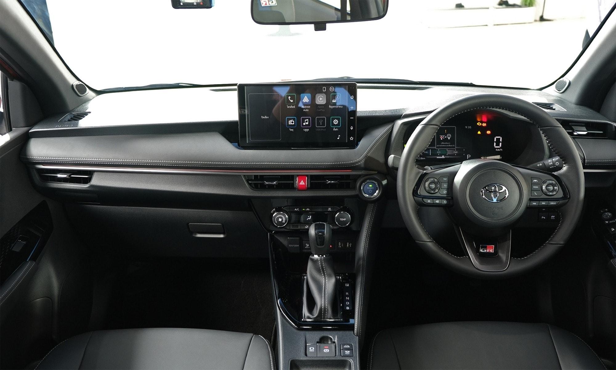 Thiết kế khoang lái Yaris Ativ/Vios HEV - Ảnh: Autolife Thailand