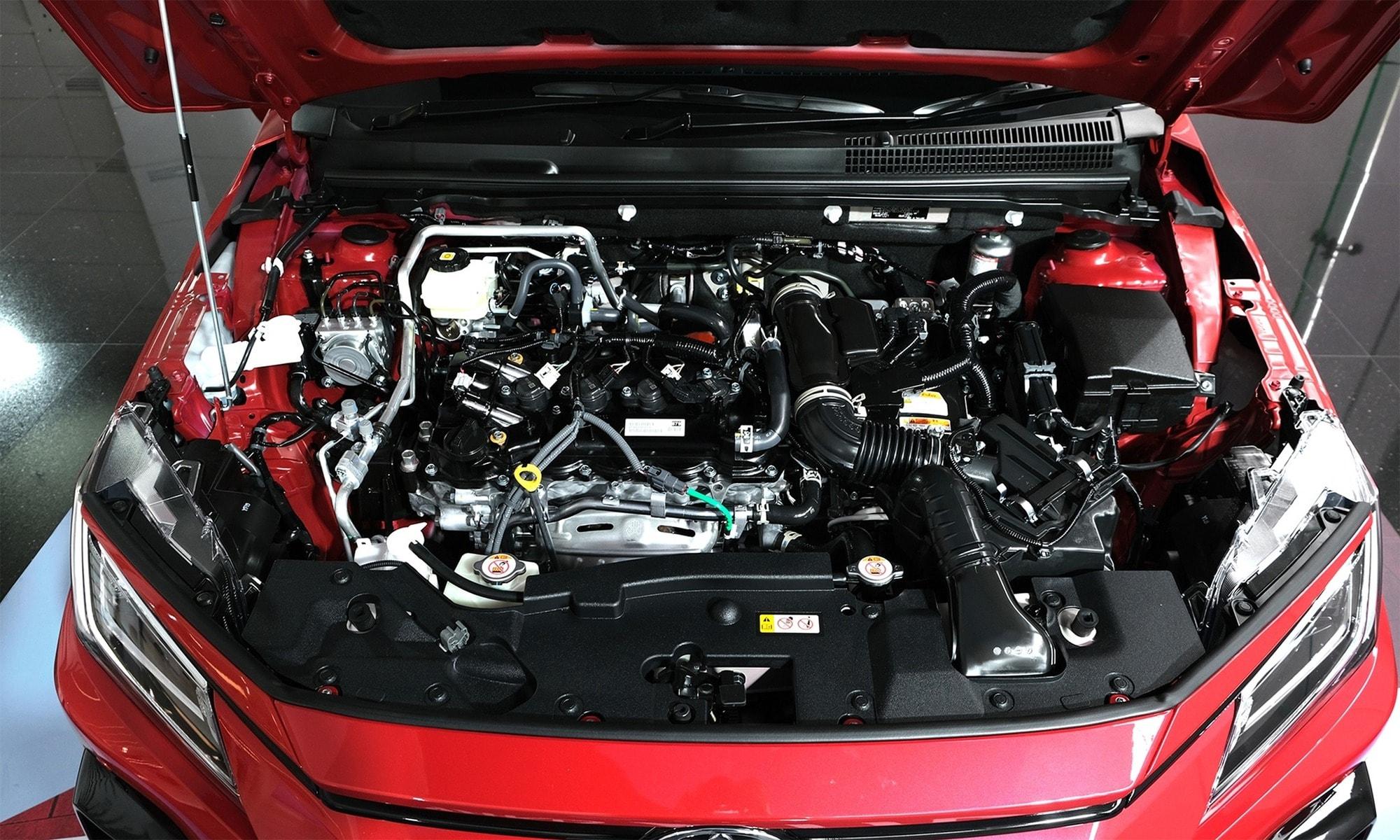 Toyota Vios Hybrid 2025 sử dụng động cơ xăng dung tích 1.5L kết hợp motor điện - Ảnh: Autolife Thailand