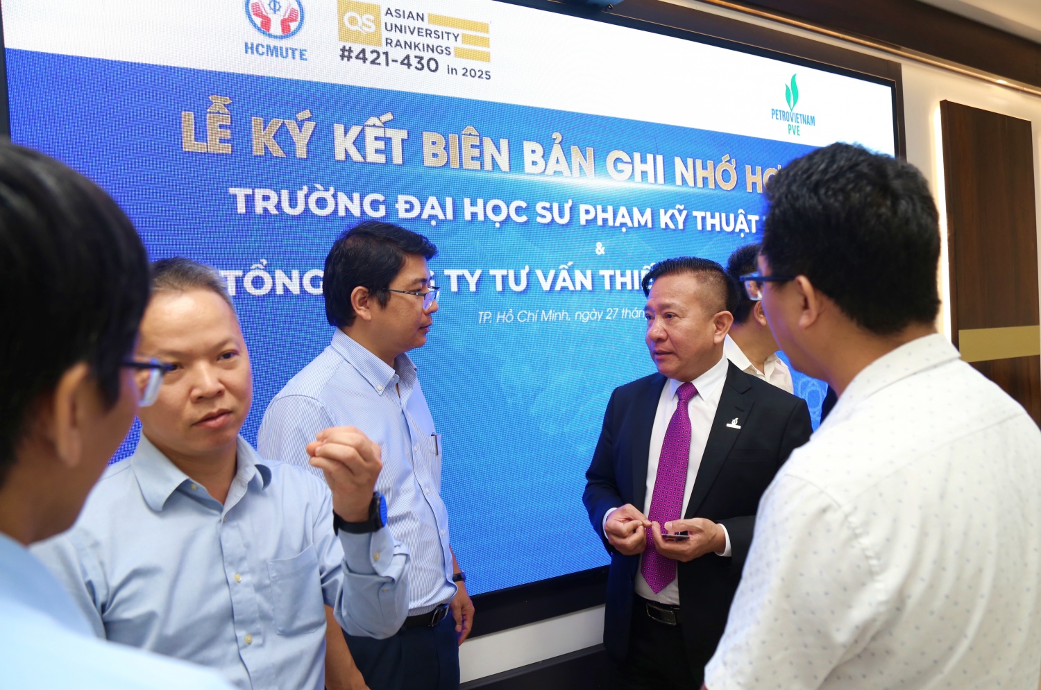 PVE và HCMUTE ký kết thỏa thuận hợp tác toàn diện trong đào tạo và nghiên cứu