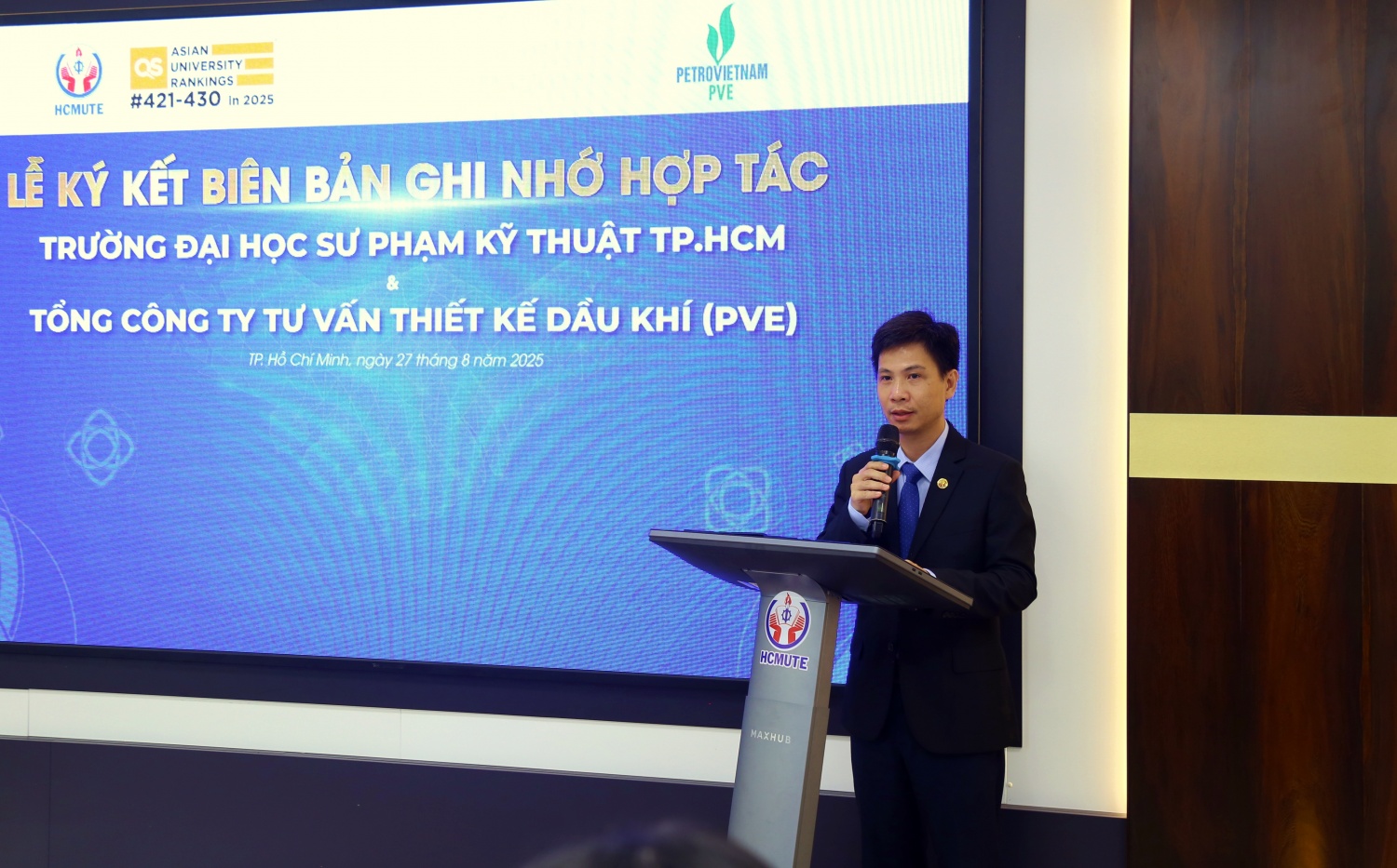 PVE và HCMUTE ký kết thỏa thuận hợp tác toàn diện trong đào tạo và nghiên cứu