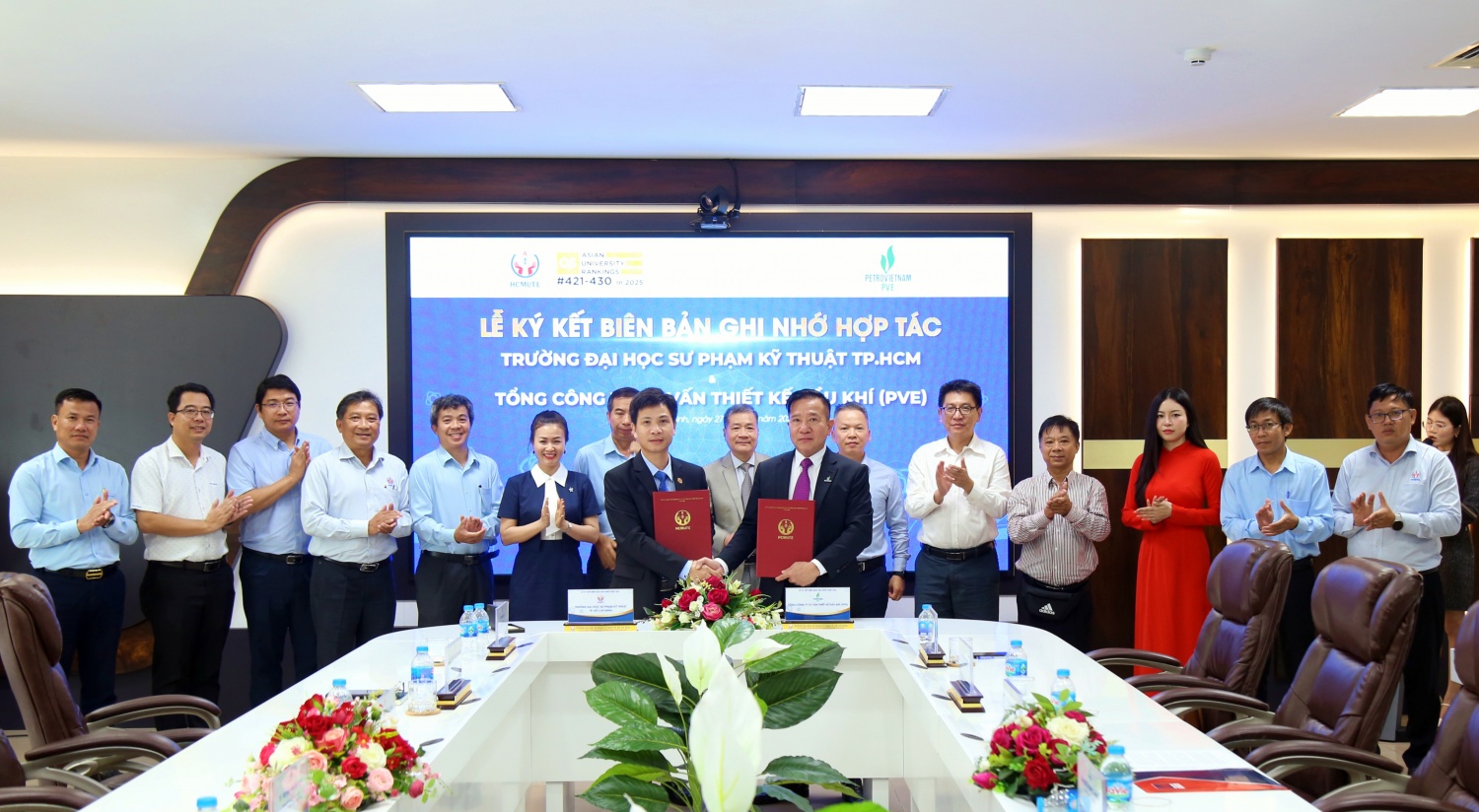 PVE và HCMUTE ký kết thỏa thuận hợp tác toàn diện trong đào tạo và nghiên cứu