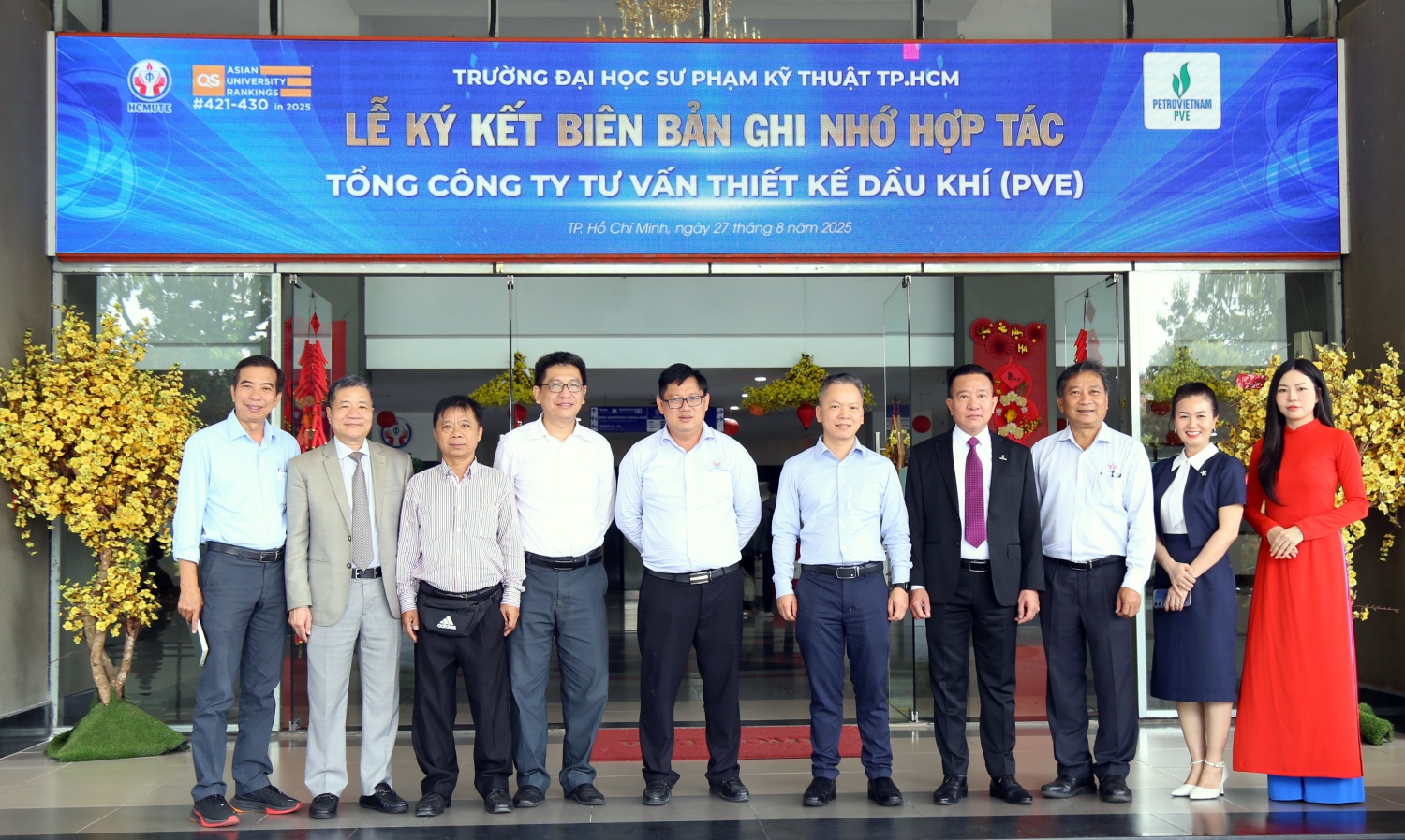 PVE và HCMUTE ký kết thỏa thuận hợp tác toàn diện trong đào tạo và nghiên cứu