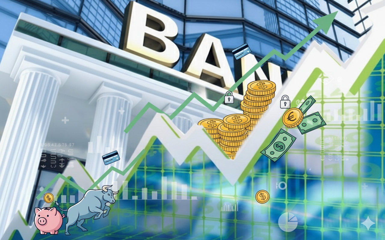 Mức độ biến động của cổ phiếu nhóm ngân hàng thường ảnh hưởng trực tiếp đến diễn biến chung của thị trường