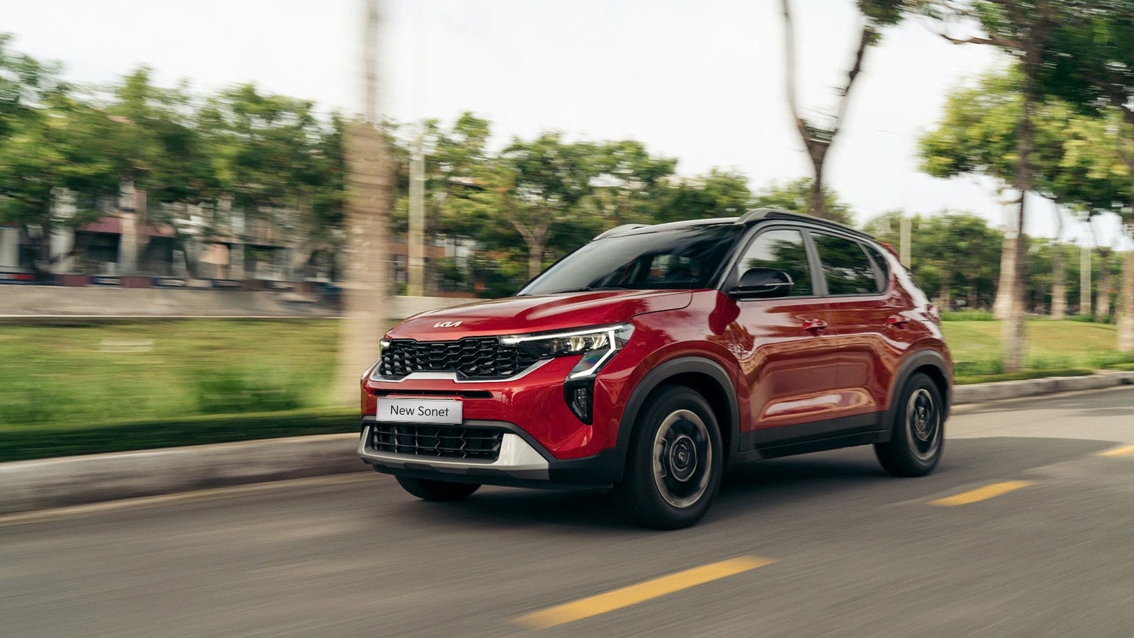 Mẫu xe gầm cao cỡ A Kia Sonet có thêm phiên bản mới - Ảnh: Thaco Auto