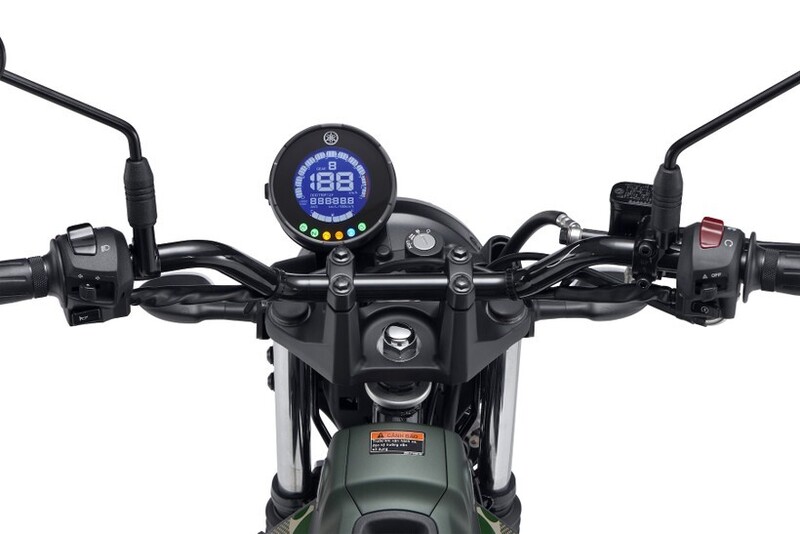 Cụm đồng hồ thiết kế mới trên Yamaha PG-1 2025
