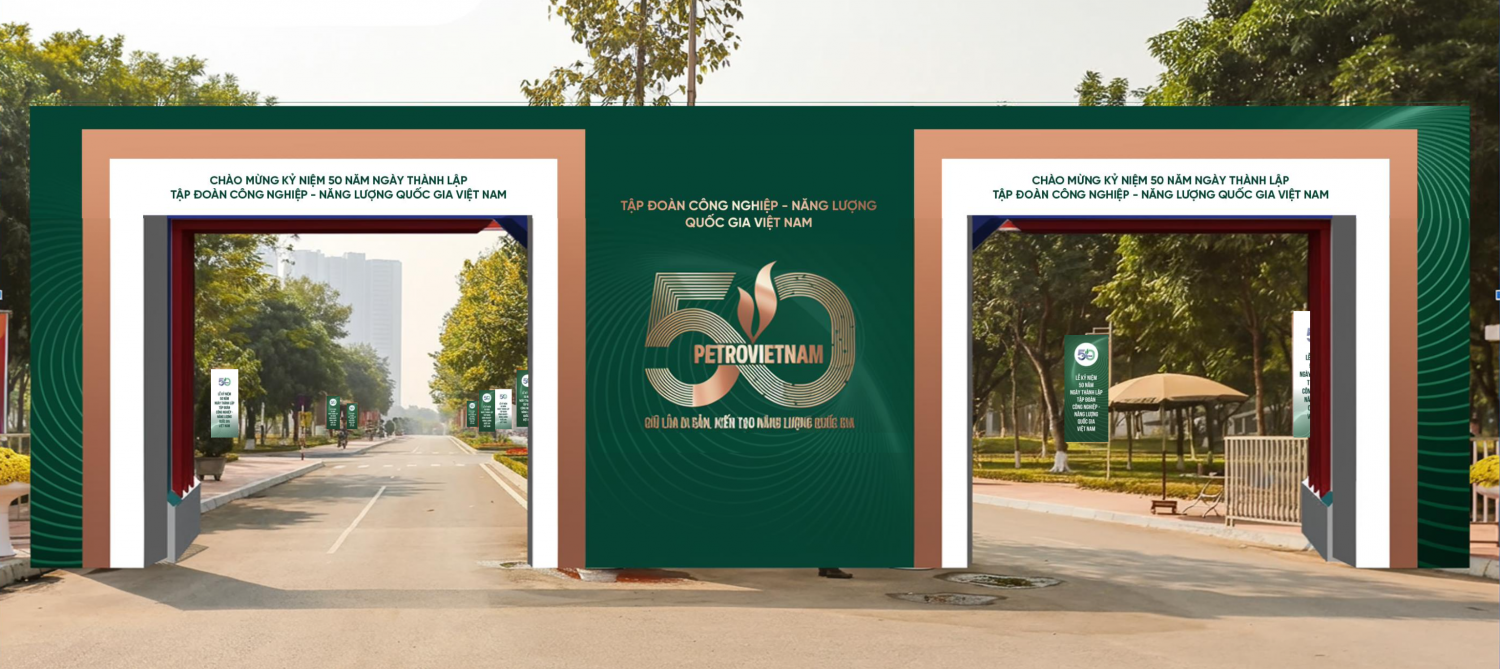 Đếm ngược đến chương trình kỷ niệm 50 năm thành lập Petrovietnam