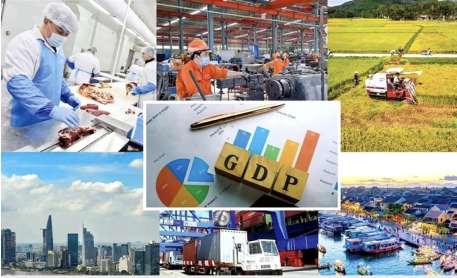 Mục tiêu tăng trưởng GDP của Việt Nam năm 2025 là 8,3- 8,5%.