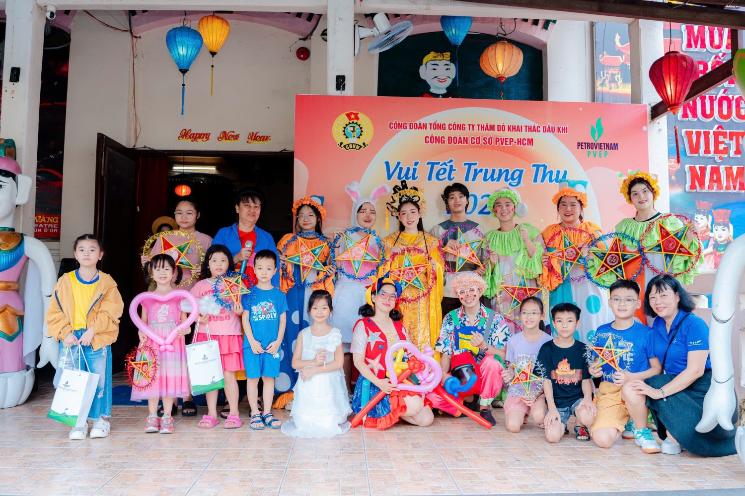 PVEP tổ chức đêm hội Vui Tết Trung thu ấm áp dành cho con em CBNV