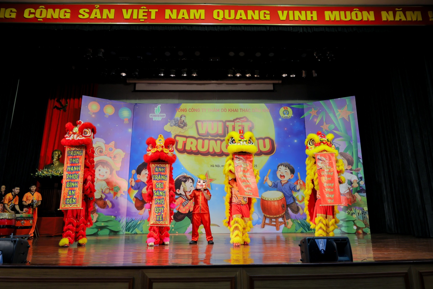 PVEP tổ chức đêm hội Vui Tết Trung thu ấm áp dành cho con em CBNV