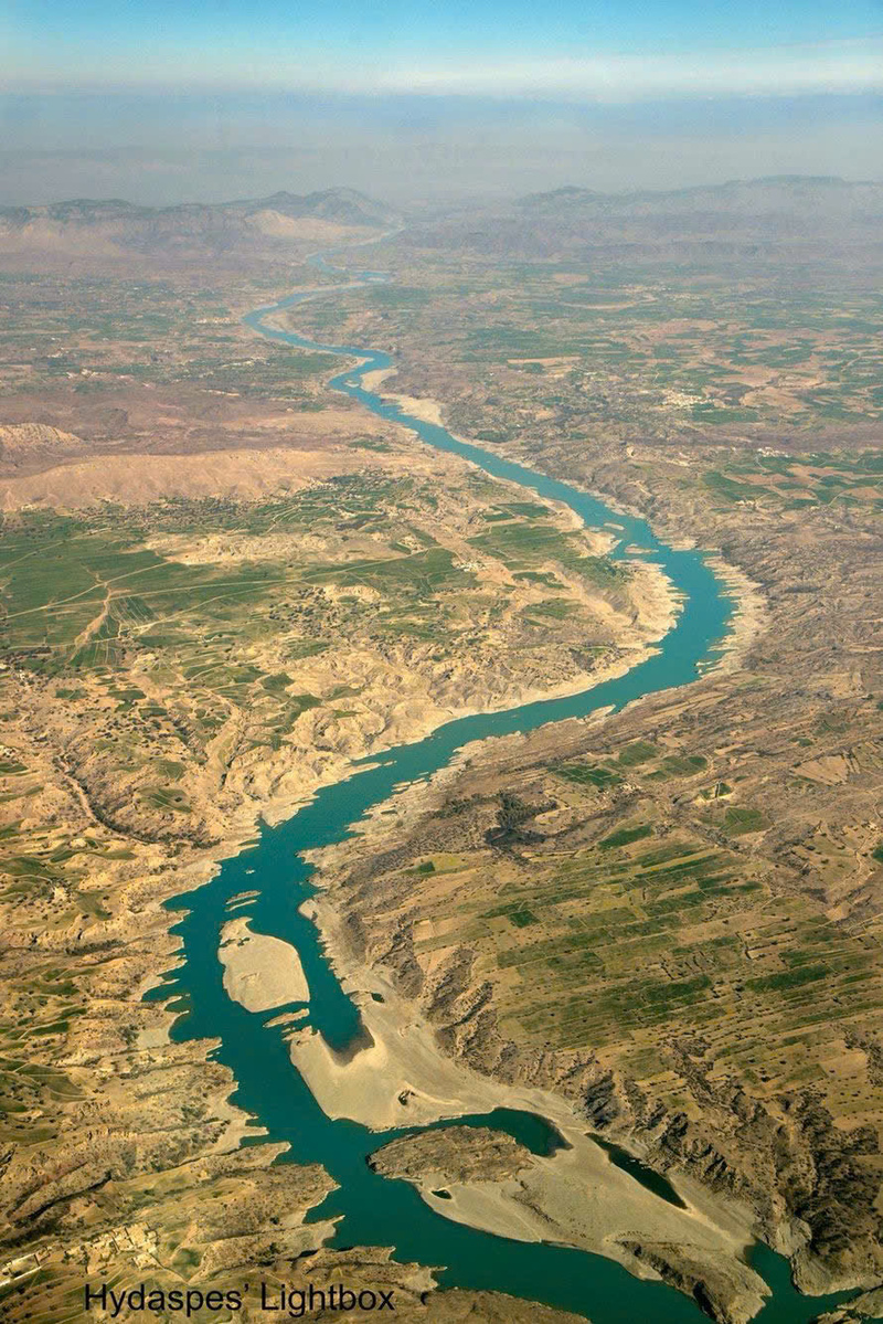 Các khu vực tăng trưởng kinh tế của Pakistan tập trung dọc theo sông Indus.