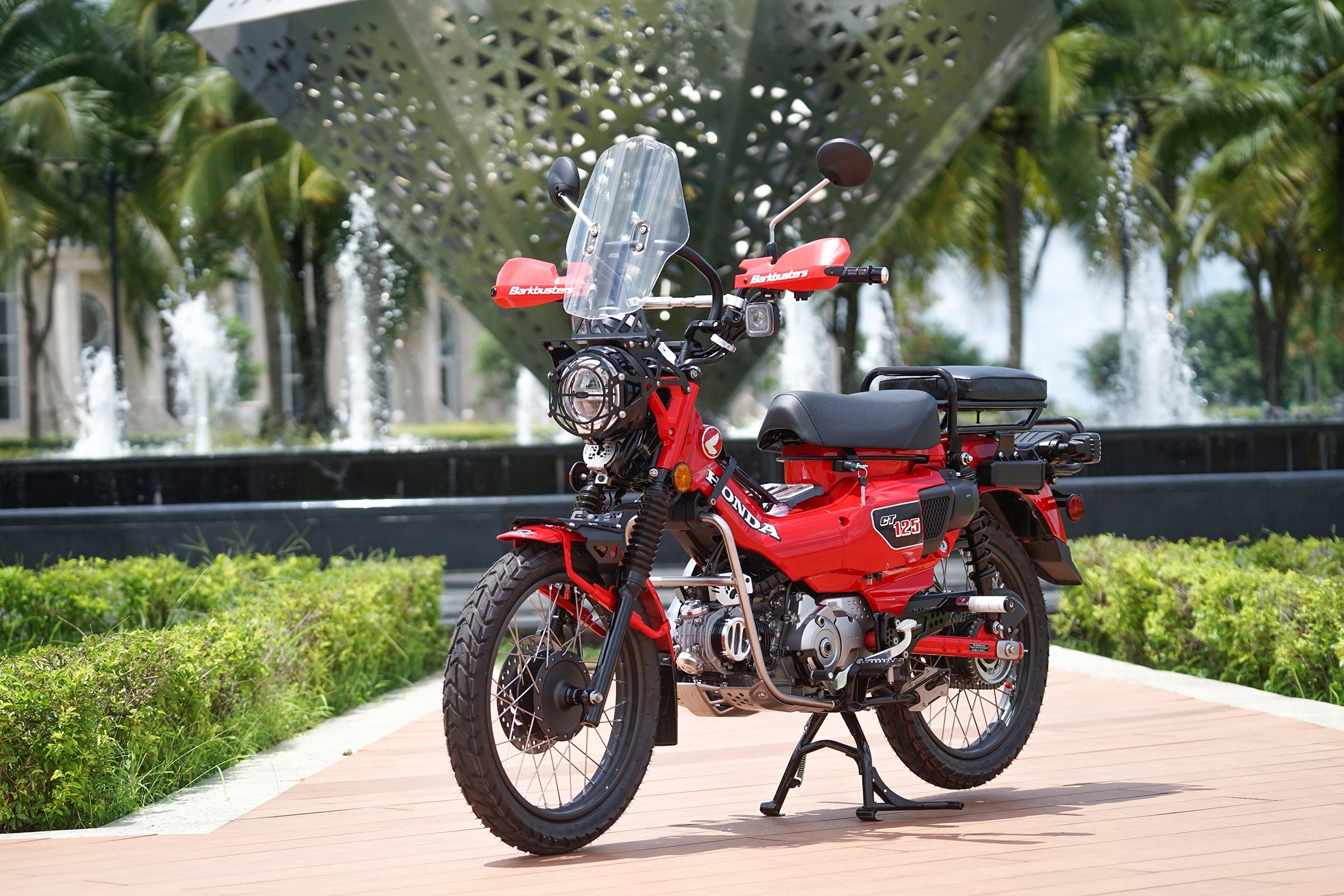 Mẫu xe Honda CT 125 nhập khẩu tư nhân - Ảnh: Thành Nhạn