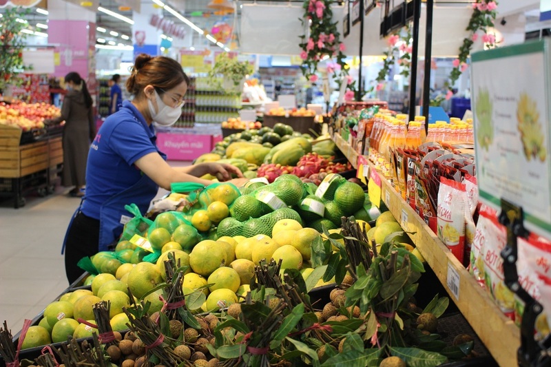 Tổng mức bán lẻ hàng hóa trong 9 tháng năm 2025 của tỉnh Nghệ An ước đạt 96.386,2 tỷ đồng. Ảnh: Trường Giang.