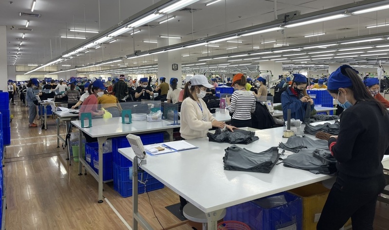 Trong 9 tháng năm 2025, chỉ số sản xuất công nghiệp tăng 16,42% so với cùng kỳ 2024. Ảnh: Trường Giang.