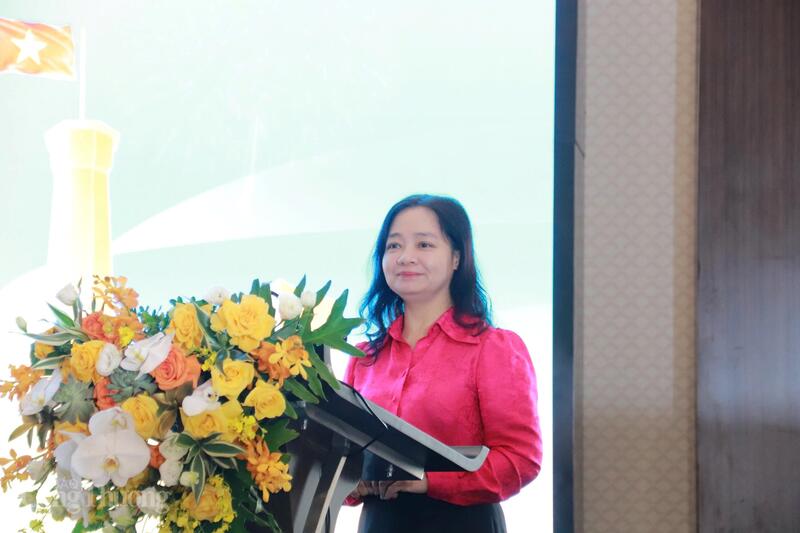 Bà Nguyễn Thị Lâm Giang, Cục trưởng Cục ĐCK phát biểu tại hội thảo. Ảnh: Thanh Tuấn