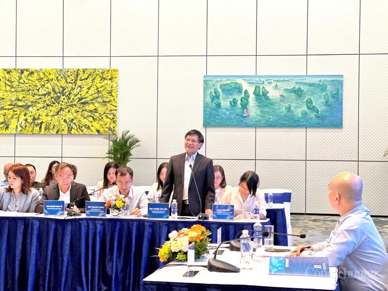 Ông Trương Văn Cẩm - Phó Chủ tịch kiêm Tổng Thư ký Hiệp hội Dệt may Việt Nam (VITAS). Ảnh: Đ.N