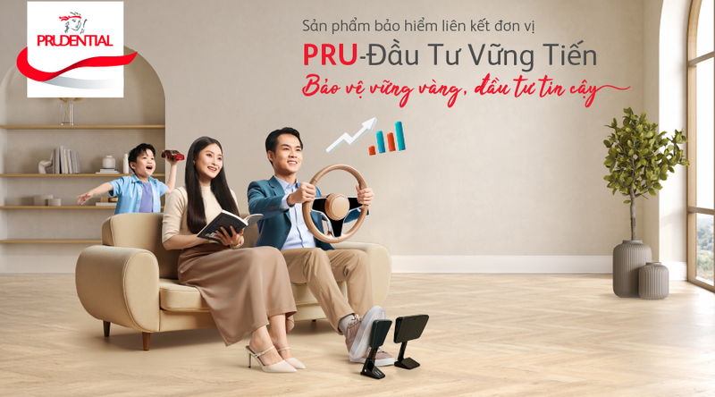 Sản phẩm là giải pháp tài chính tối ưu kết hợp giữa đầu tư, bảo vệ và đặc quyền chuyển giao giá trị tích lũy. Ảnh: Prudential.