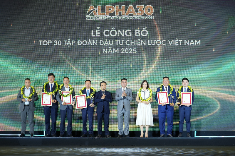 PVI vinh dự có tên trong bảng xếp hạng Alpha 30 – Top 30 Tập đoàn đầu tư chiến lược Việt Nam năm 2025