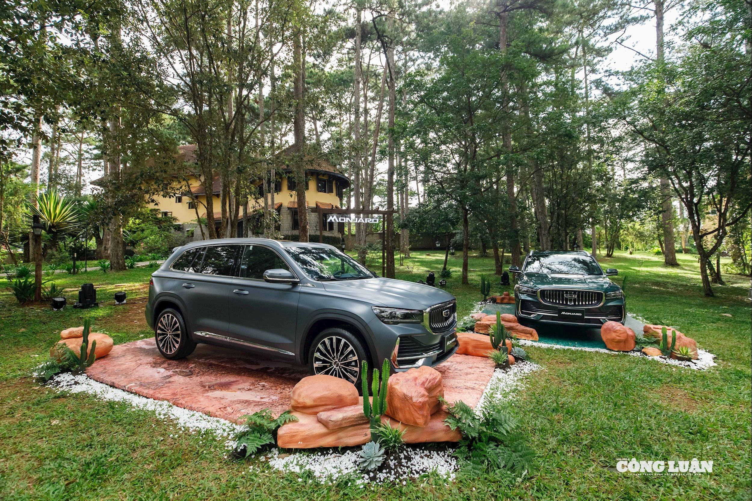 Mẫu SUV cỡ D Geely Monjaro 2025.