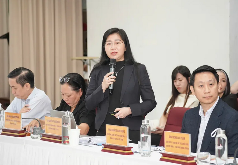 Bà Nguyễn Thị Diễm Nhi - Phó trưởng Phòng Quản lý Thương mại, Sở Công Thương TP. Hồ Chí Minh. Ảnh: Thuận Văn