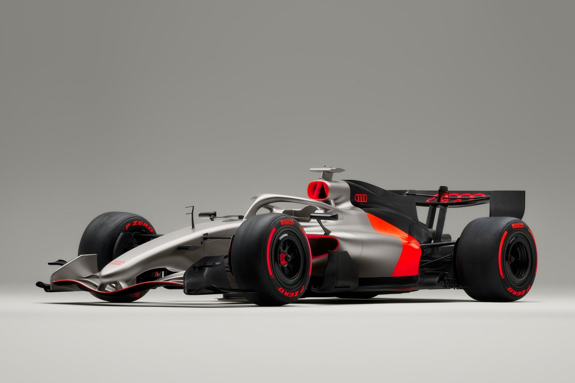 Thiết kế tổng thể của mẫu xe đua Audi R26 - Ảnh: Audi