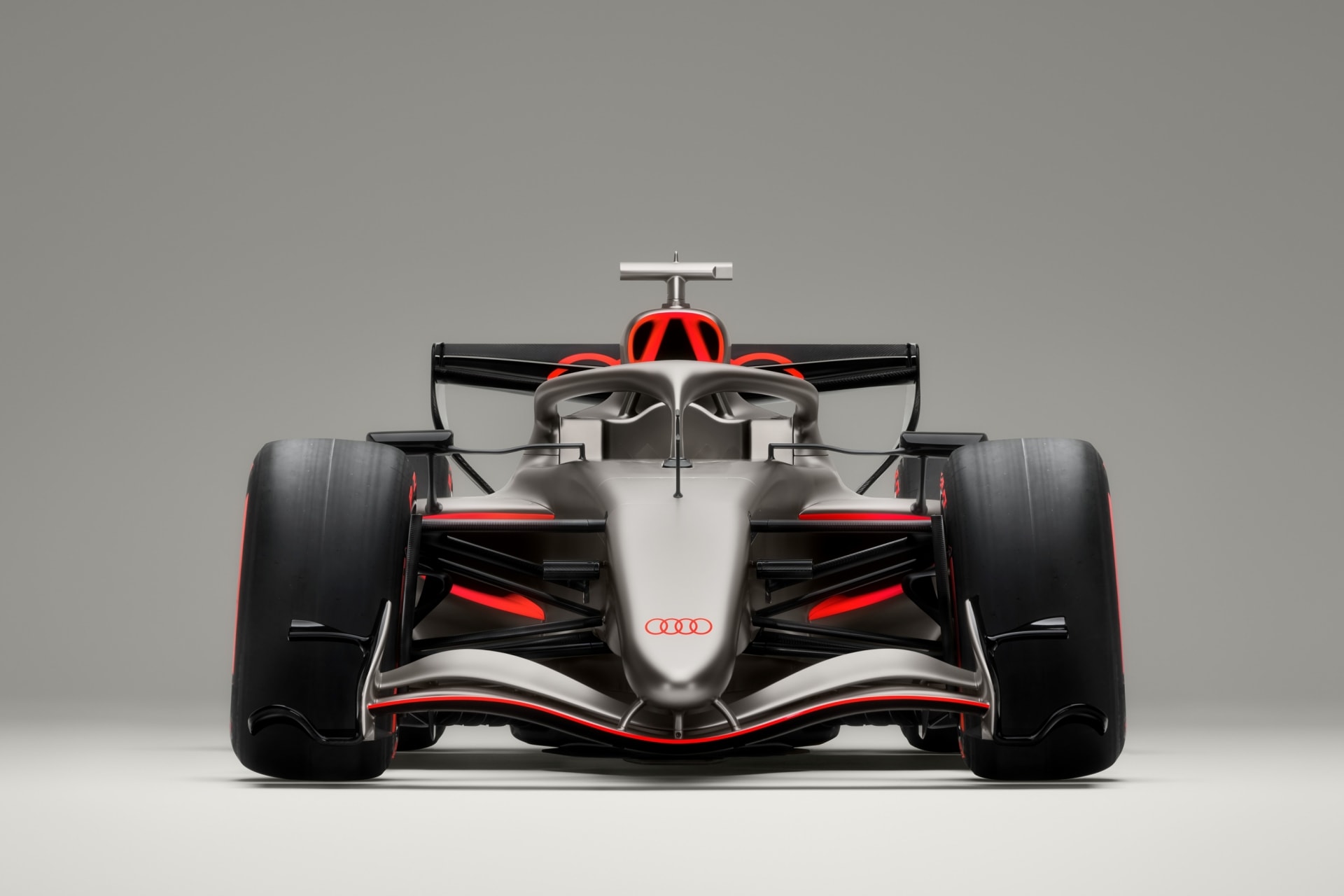 Audi R26 nhìn từ phía trước - Ảnh: Audi