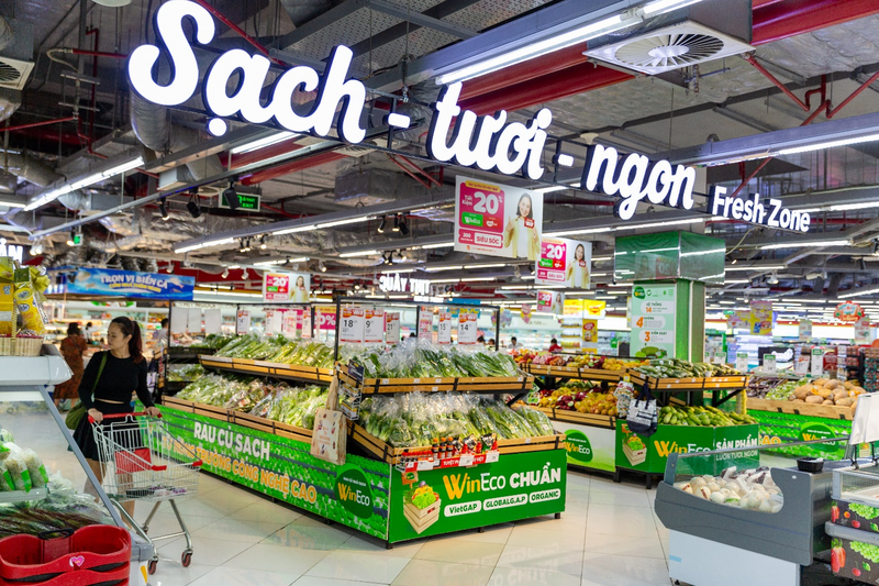 Thực phẩm phong phú, tươi ngon tại siêu thị WinMart