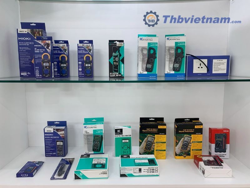 Thiết bị đo điện tại THB Việt Nam được nhập khẩu từ các thương hiệu uy tín trên thế giới