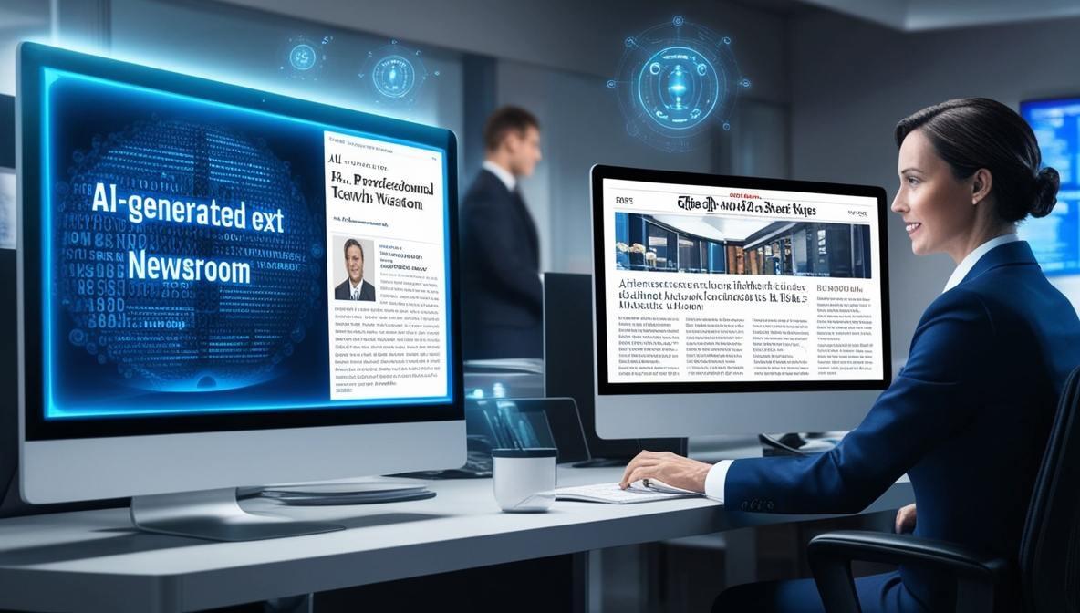 AI dang lam thay doi cac toa soan - Anh 1