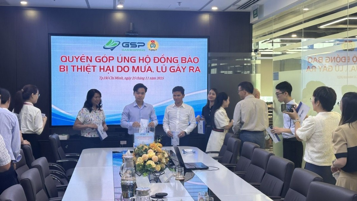 PVTrans quyên góp ủng hộ đồng bào miền Trung, Tây Nguyên bị ảnh hưởng bởi mưa lũ