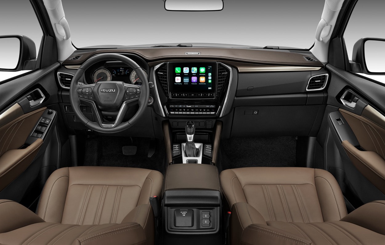Thiết kế khoang lái của Isuzu mu-X - Ảnh: Isuzu